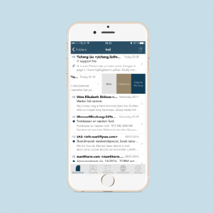 MARK5 iphone app showcased in Iphone 6