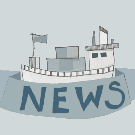 illustration of shipping news