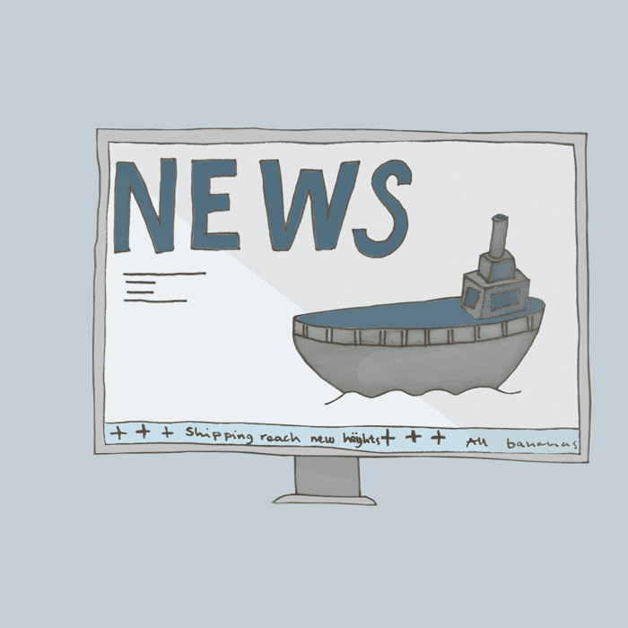 Illustration ship news