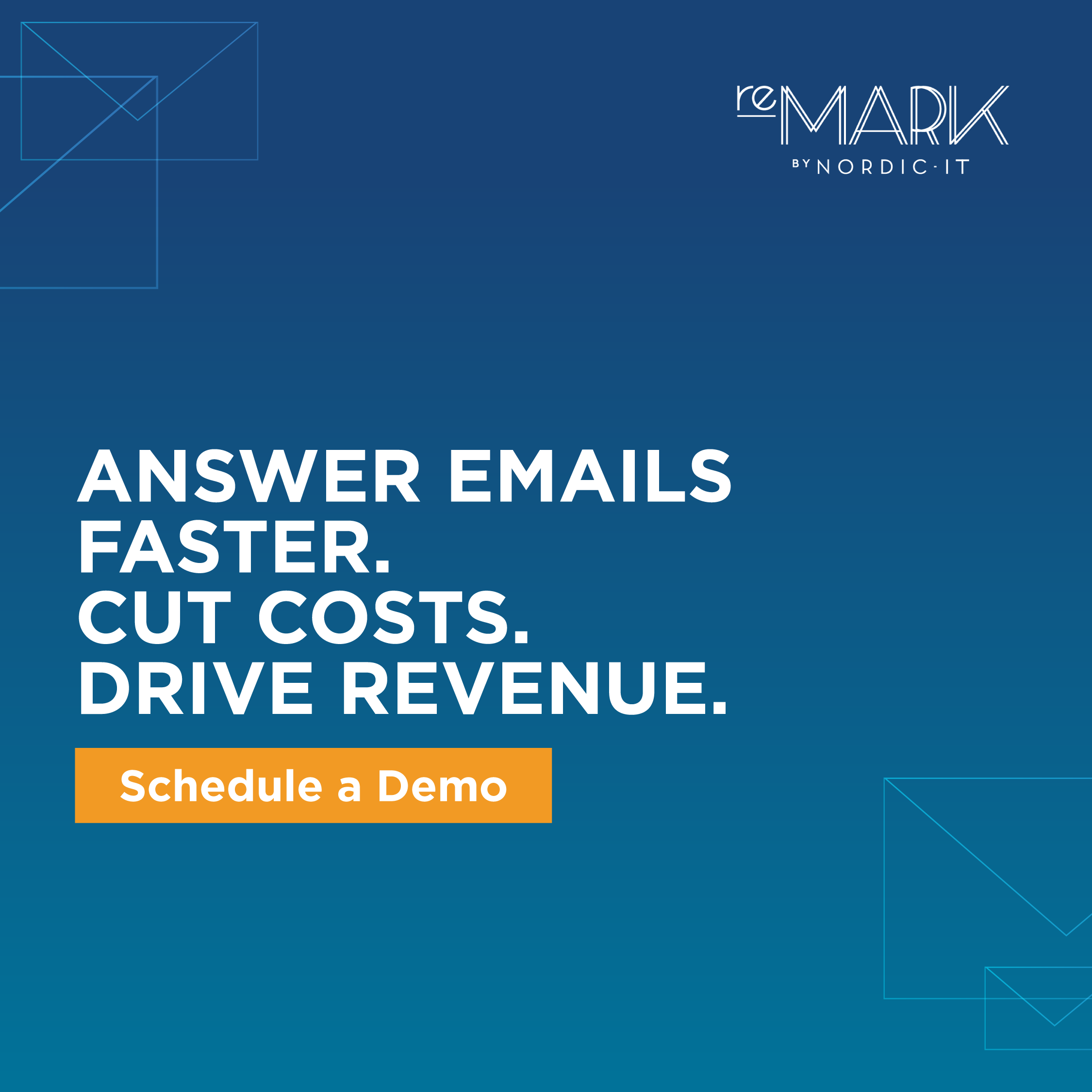 Answer emails faster, Cut costs, and drive revenue with reMARK by Nordic IT